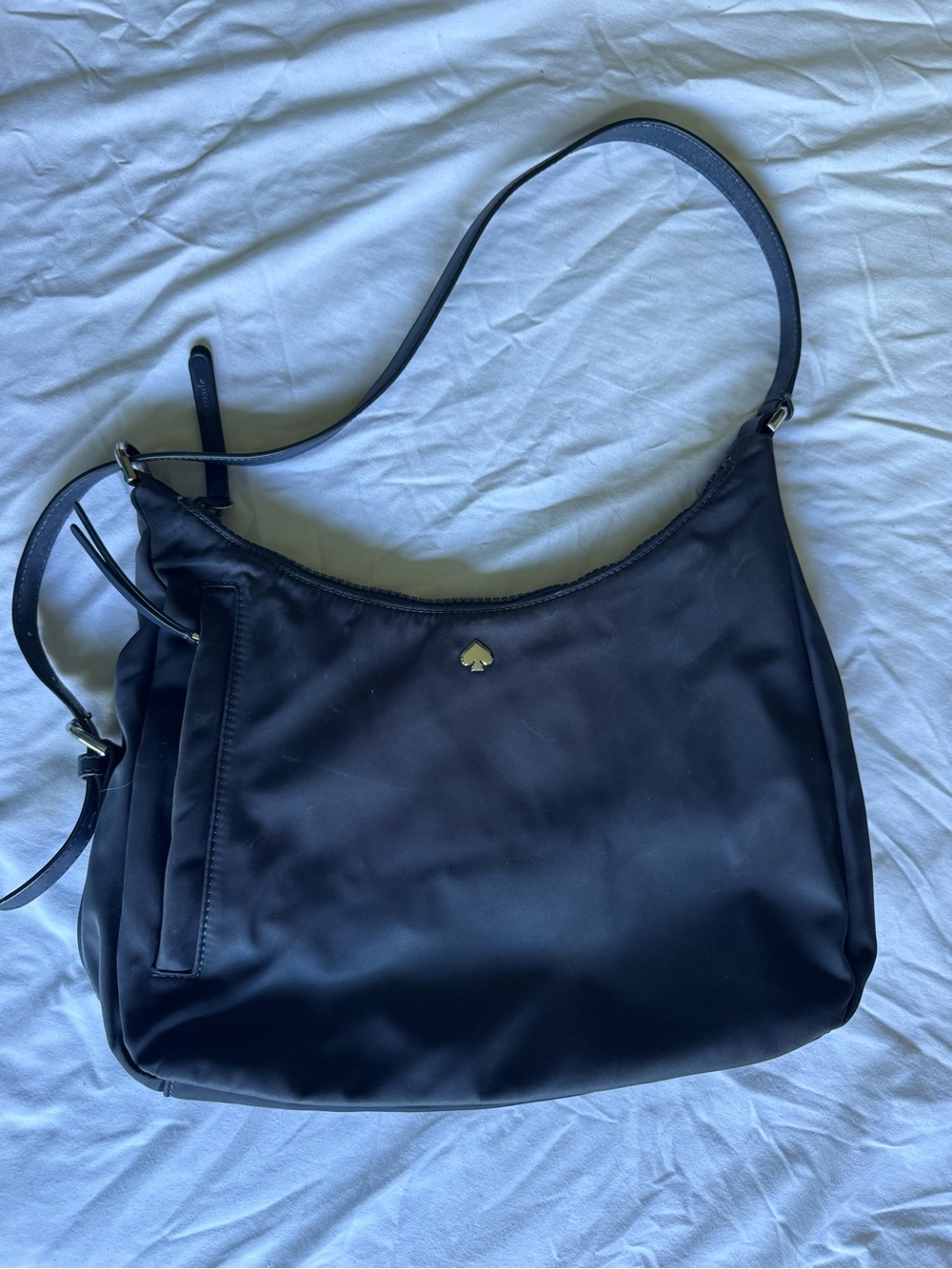 Kate Spade Navy Nylon Shoulder Bag